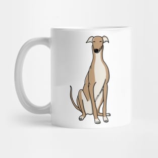 Cute Fawn Greyhound Mug